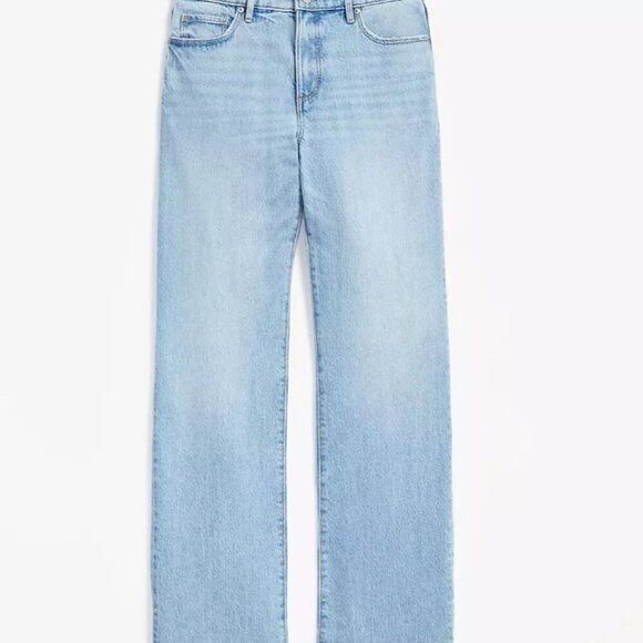LOFT Light Wash Straight Leg Jeans size 14 - Picture 12 of 12